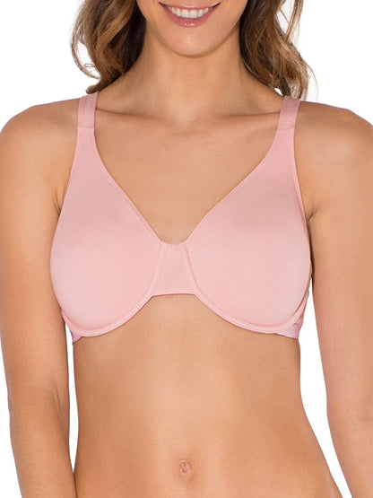 Women'S Cotton Stretch Extreme Comfort Bra Bittersweet Pink/White / 36DD