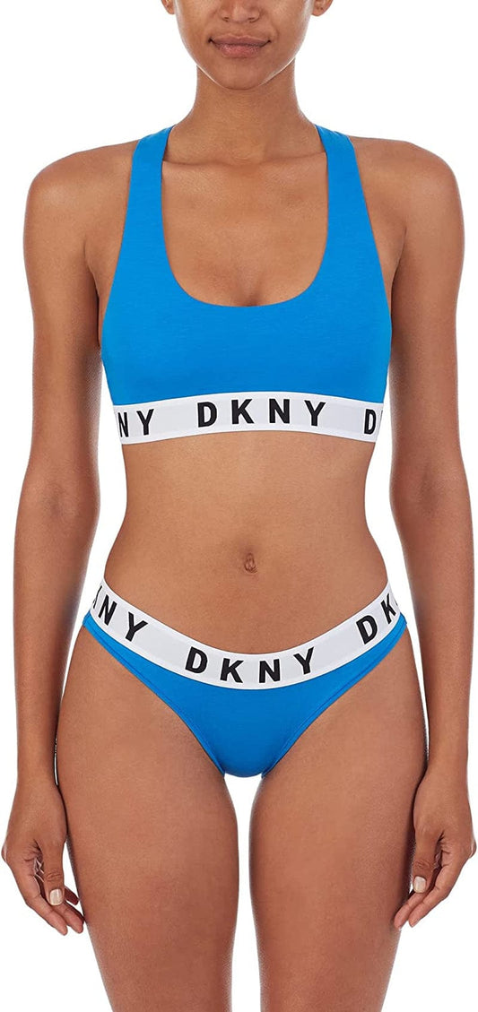 Women'S Cozy Boyfriend Racerback Bralette Hot Blue / Large