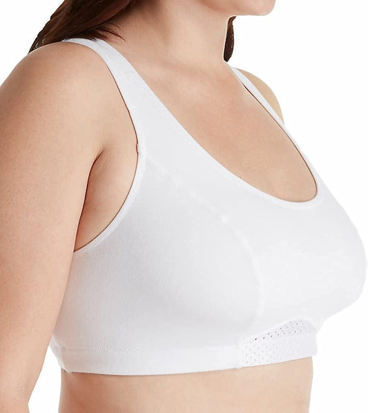 Women'S Cross Trainer Back Support plus Size Sports Bra 5016092 White / 42