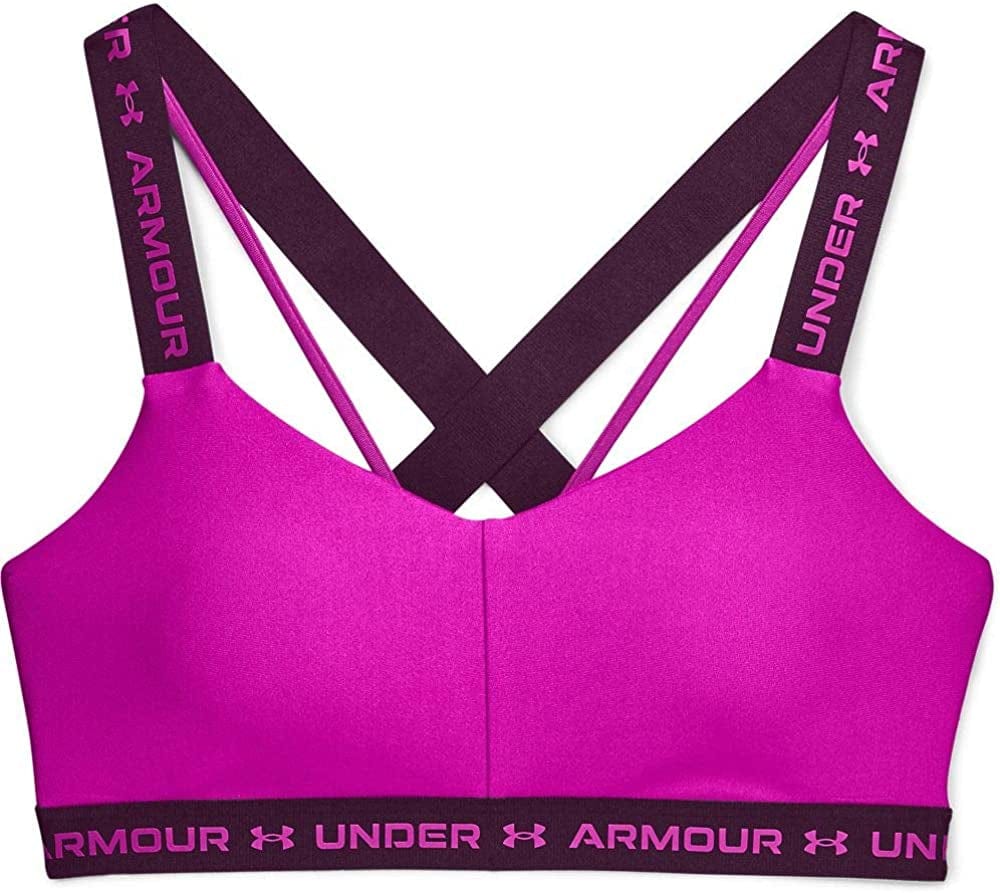 Women'S Crossback Low Bra Meteor Pink (660)/Meteor Pink / Small
