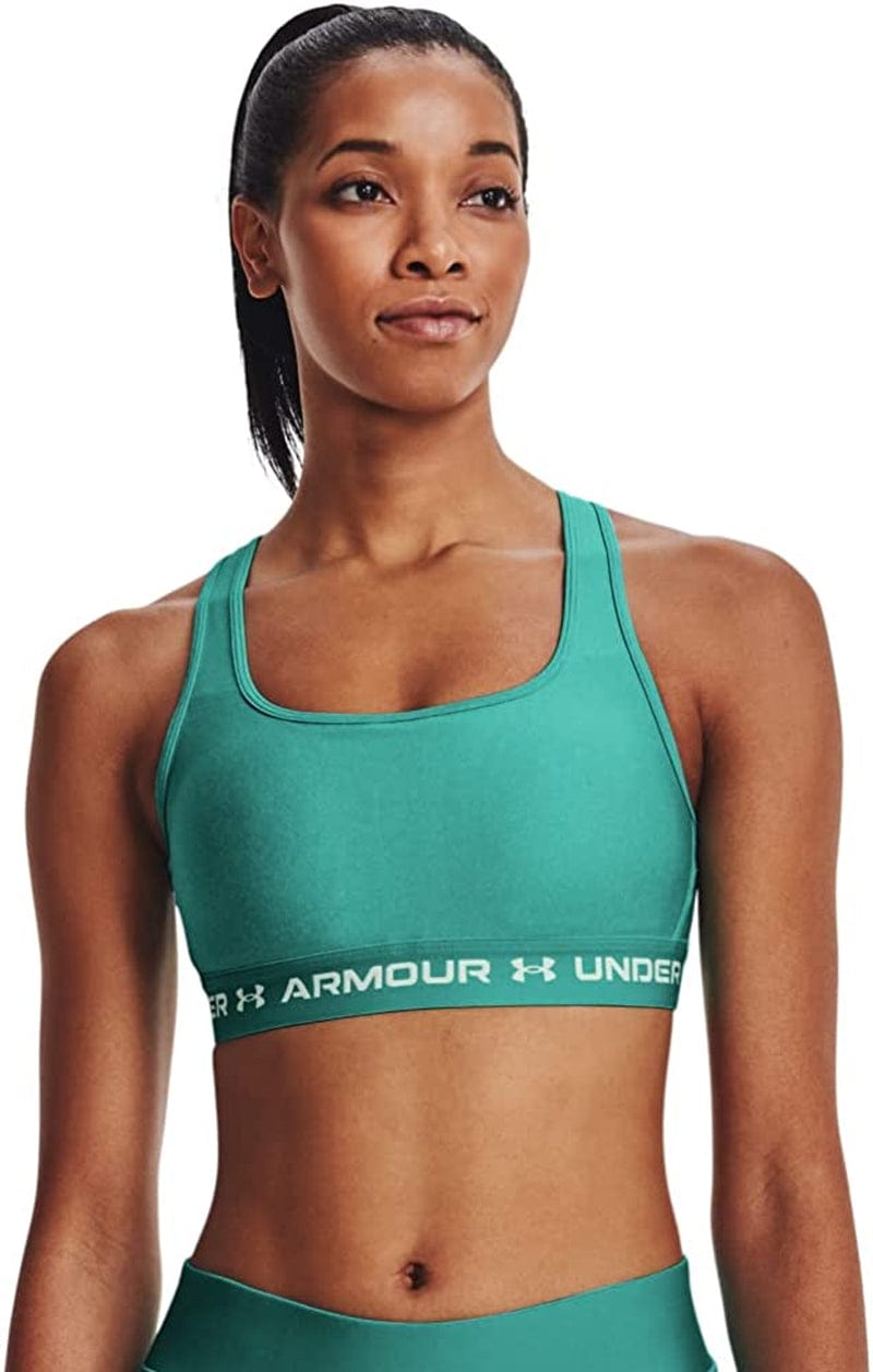 Women'S Crossback Mid Heather Bra Neptune Light Heather (369)/Black / Small