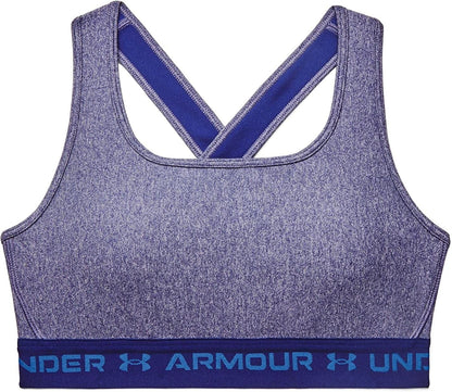 Women'S Crossback Mid Heather Bra Regal Light Heather (415)/Stardust Blue / Small
