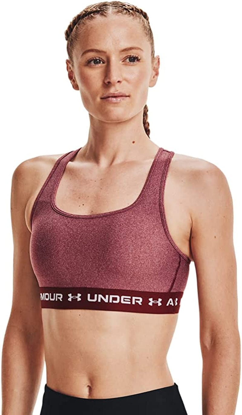 Women'S Crossback Mid Heather Bra