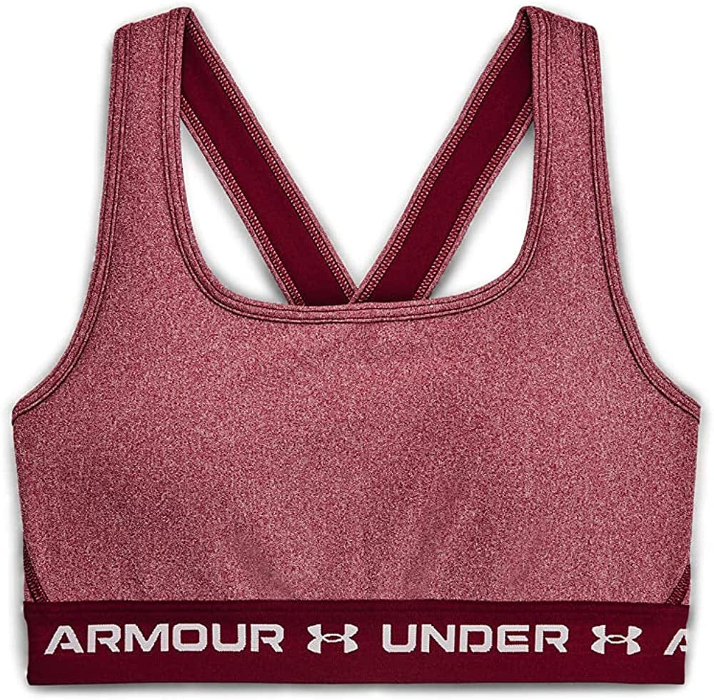 Women'S Crossback Mid Heather Bra