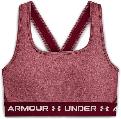 Women'S Crossback Mid Heather Bra