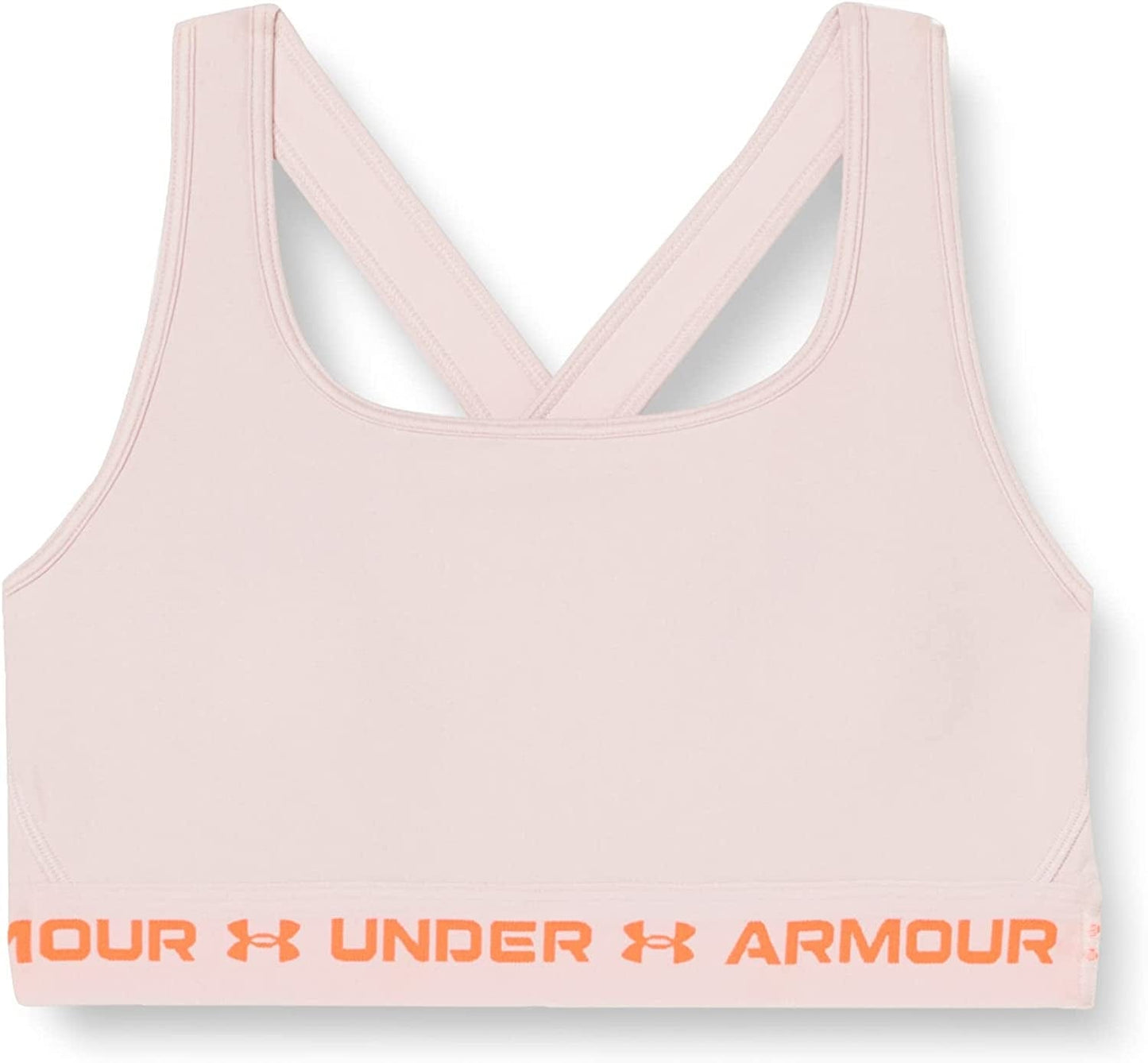Women'S Crossback Mid Heather Bra Retro Pink Light Heather (676)/Cloudless Sky / Medium