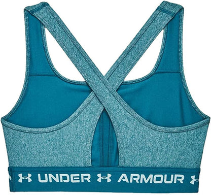 Women'S Crossback Mid Heather Bra