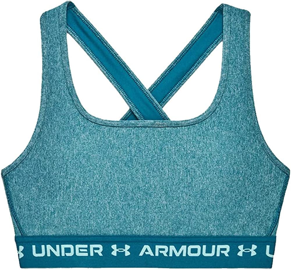 Women'S Crossback Mid Heather Bra