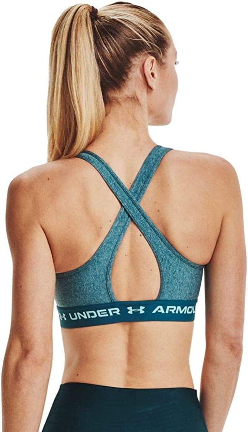 Women'S Crossback Mid Heather Bra