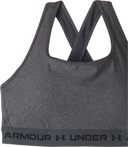 Women'S Crossback Mid-Impact Heather Sports Bra