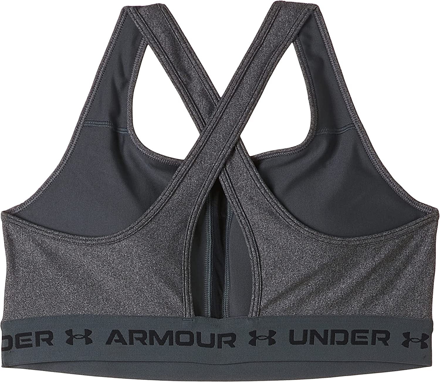 Women'S Crossback Mid-Impact Heather Sports Bra