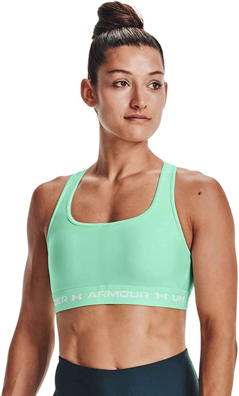Women’S Crossback Mid Impact Sports Bra Aqua Foam (335)/White / X-Large