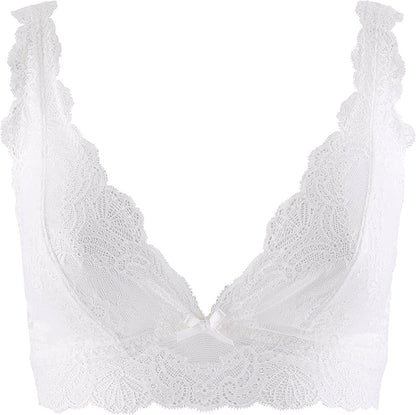 Women'S Danse Des Sens Bralette White (Opale) / Large