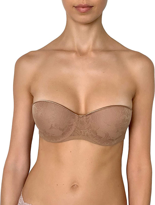 Women'S Embrace Contour Convertible Underwire Strapless Bra Suntan / 34A