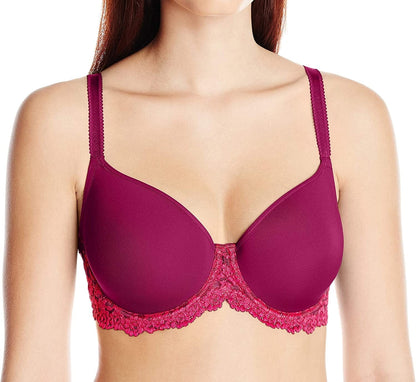 Women'S Embrace Lace Contour Bra Purple Potion/Cerise / 34DDD