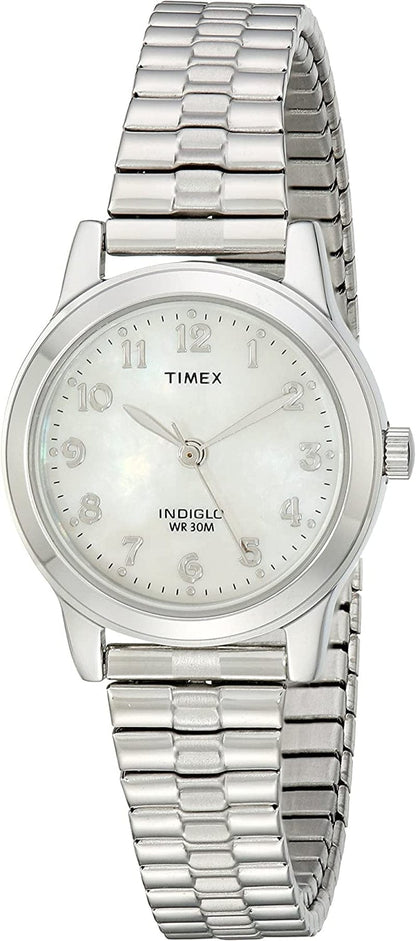 Women'S Essex Avenue 25Mm Watch Silver-Tone/Mother of Pearl