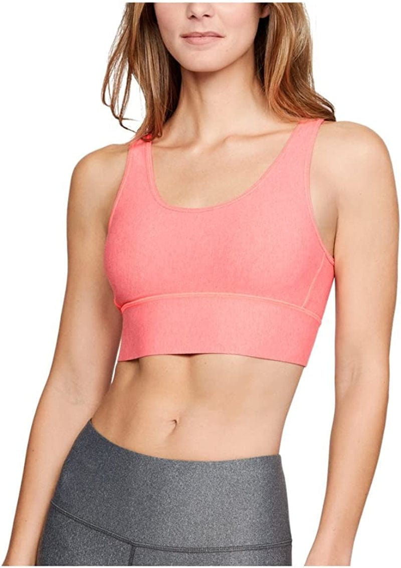 Women'S Favorite Cotton Everyday Long Heather Bra Brilliance Full Heat (820)/White / Small
