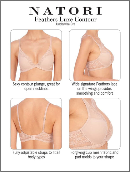 Women'S Feathers Luxe Contour Underwire Bra