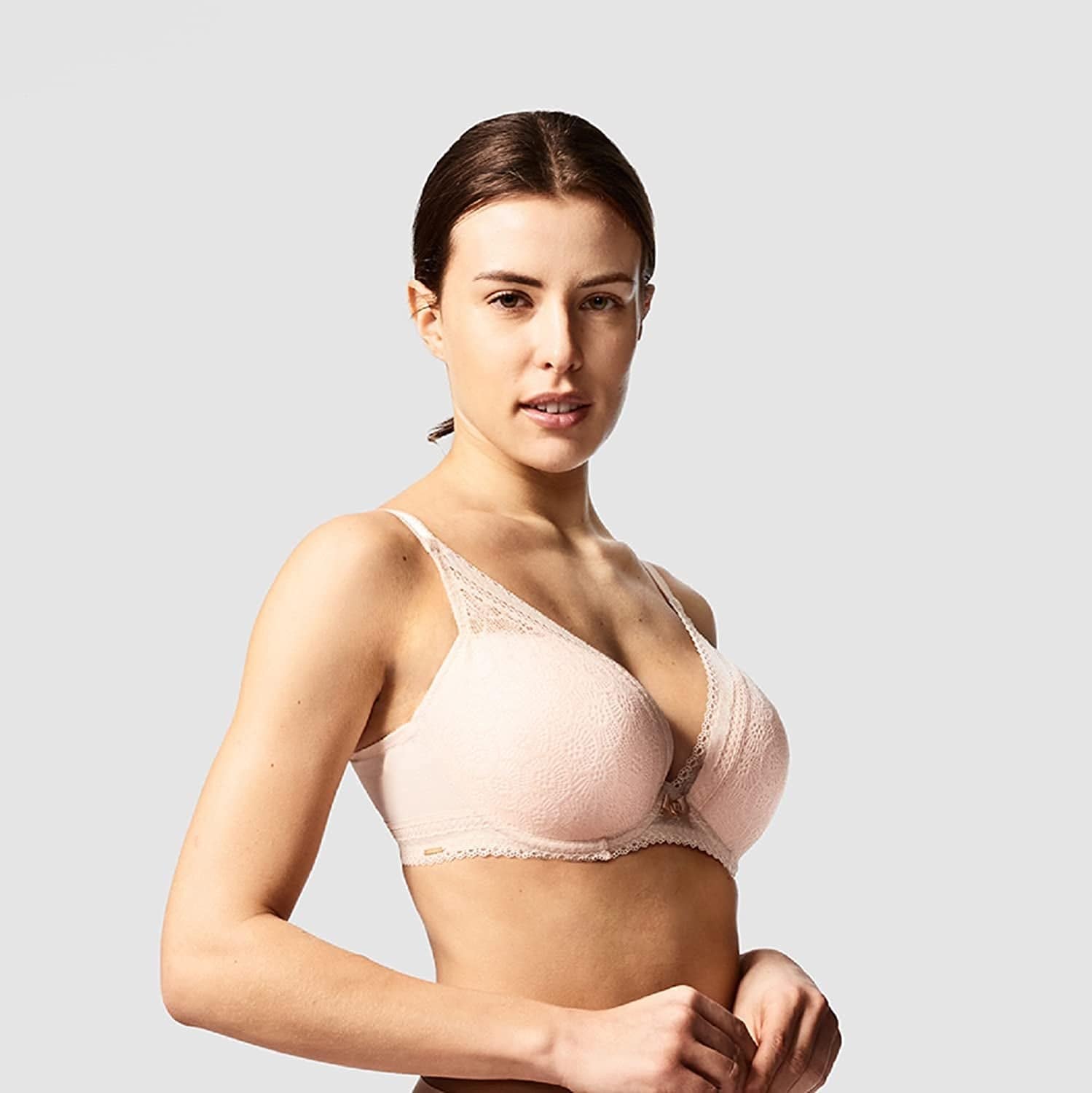 Women'S Festive Lace Plunge Bra