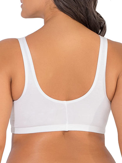 Women'S Front Closure Cotton Bra
