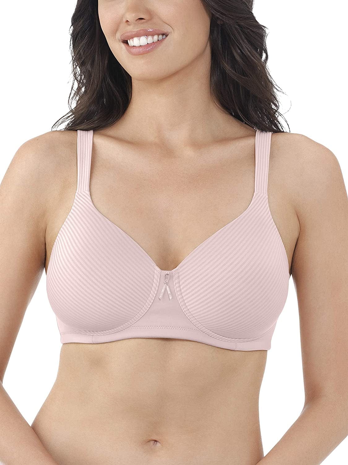 Women'S Full Coverage Comfort Wirefree Bra 72238 Sheer Quartz / 40C