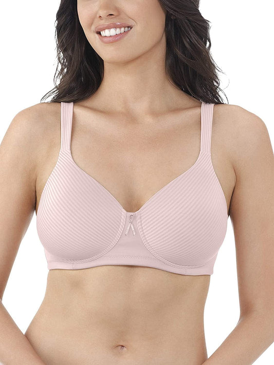 Women'S Full Coverage Comfort Wirefree Bra 72238 Sheer Quartz / 40C