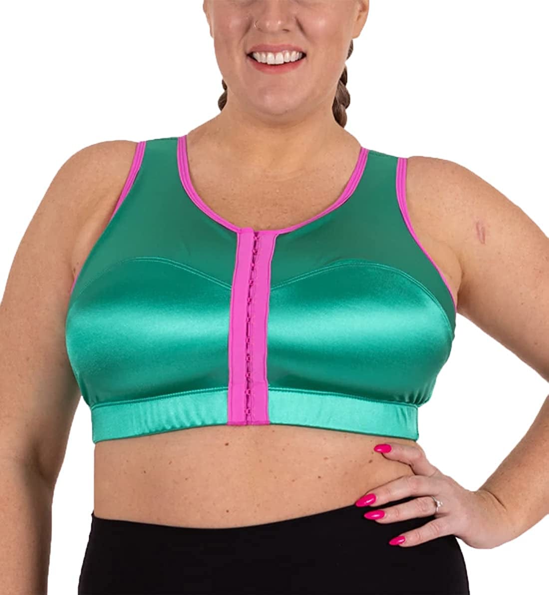 Women'S Full Coverage High Impact Sports Bra (100)- Fashion Colors Sweet Pea / 2