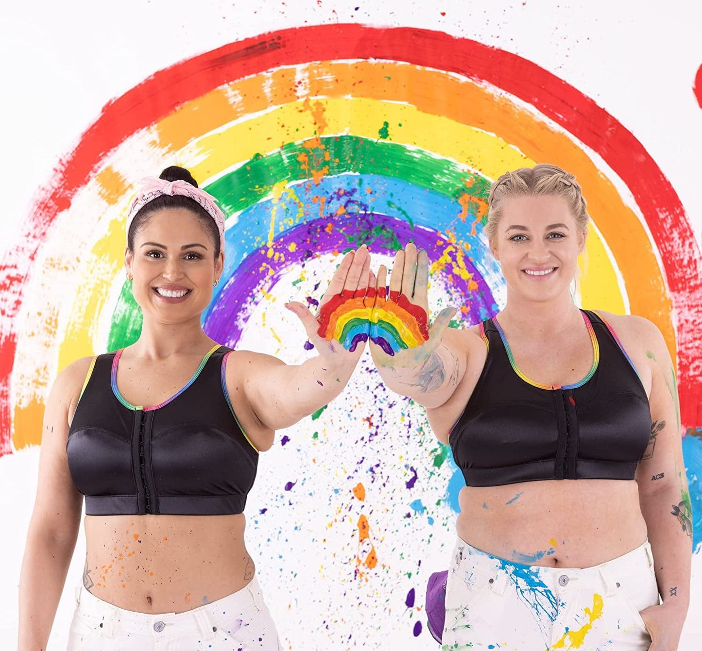 Women'S Full Coverage High Impact Sports Bra (100)- Fashion Colors