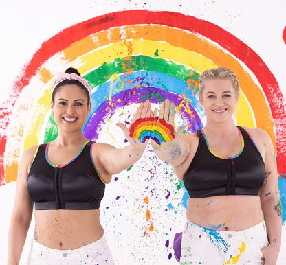 Women'S Full Coverage High Impact Sports Bra (100)- Fashion Colors