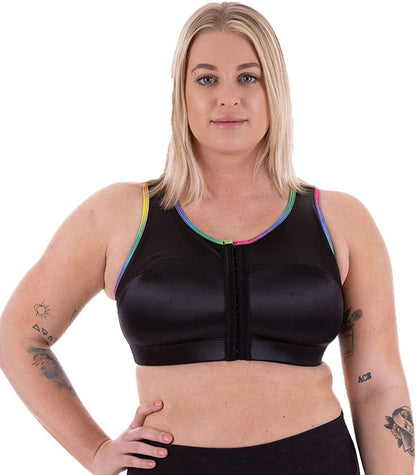 Women'S Full Coverage High Impact Sports Bra (100)- Fashion Colors