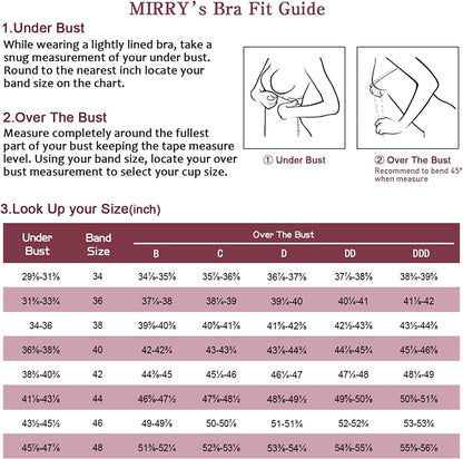 Women'S Full Coverage Minimizer Bra plus Size Wireless Non Padded Comfort Everday Bra