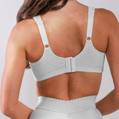 Women'S Full Figure Wireless Seamed Cup Bra 7102