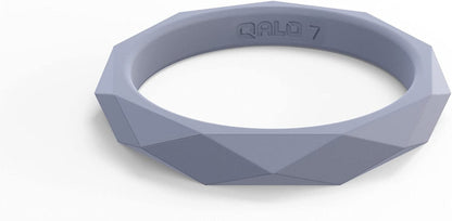 Women'S Geo Stackable Silicone Ring Collection