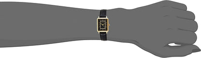Women'S Glitter Accented Croco-Grain Strap Watch, AK/3820