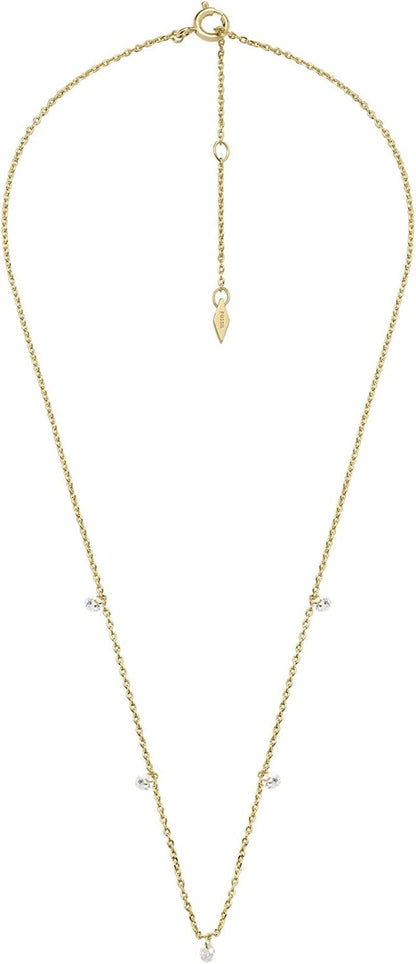 Women'S Gold-Tone Stainless Steel Pendant Chain Necklace Gold Sadie Chain