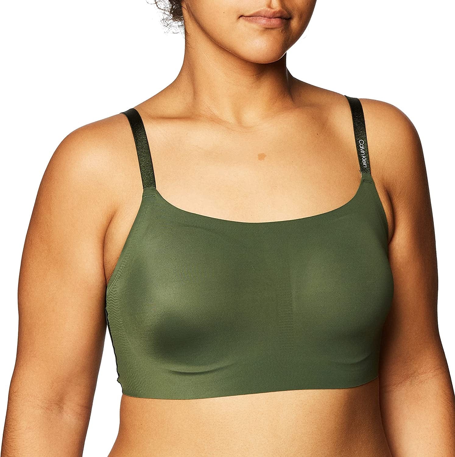 Women'S Invisibles Comfort Seamless Wireless Skinny Strap Retro Bralette Bra Duffel Bag / Small