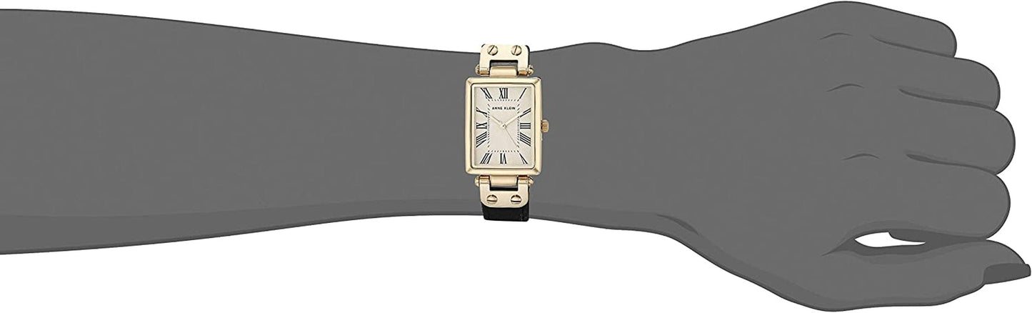 Women'S Leather Strap Watch, AK/3752