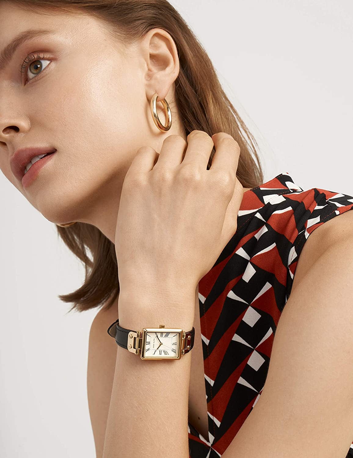 Women'S Leather Strap Watch, AK/3752