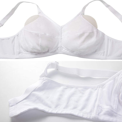 Women'S Mastectomy Pockets Wireless Post-Surgery plus Size Sleep Bra