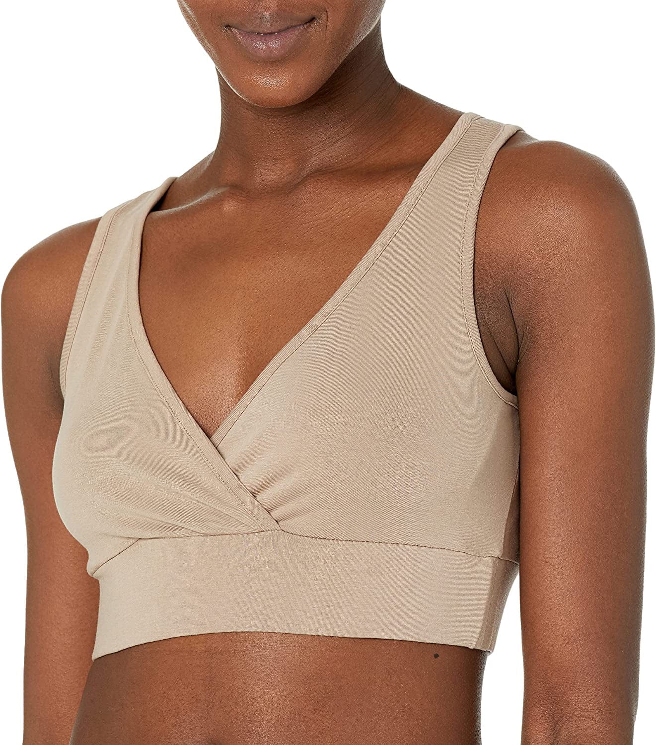 Women'S Maternity Bra Slim Crop Top Lounge Wear Dust / X-Large