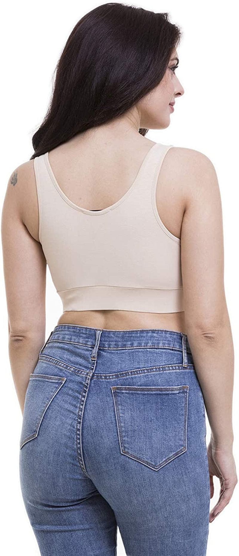 Women'S Maternity Bra Slim Crop Top Lounge Wear