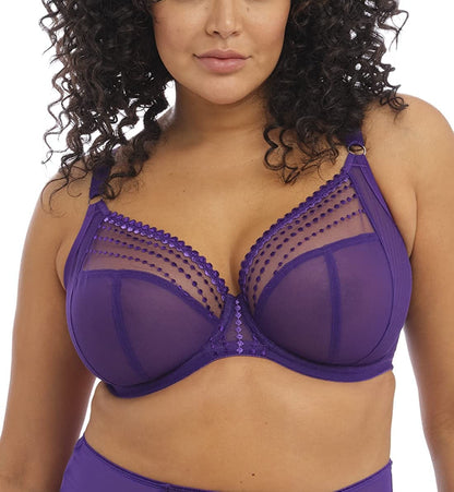 Women'S Matilda Unlined Plunge Underwire Bra with J-Hook Iris / Matilda Unlined Plunge Underwire Bra With J-hook / 32H
