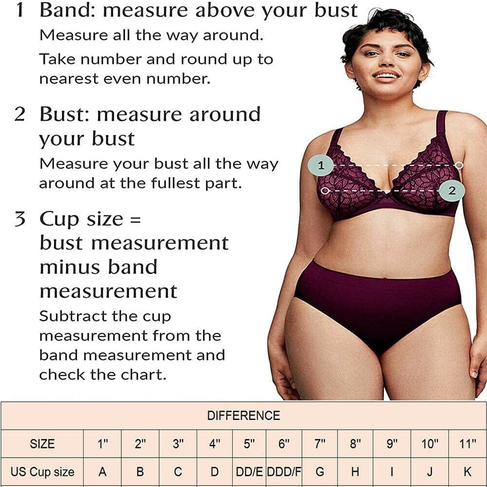 Women'S Mesh Lace Wirefree Unpadded Plunge Bra Soft Cups Breathable Wireless Bra