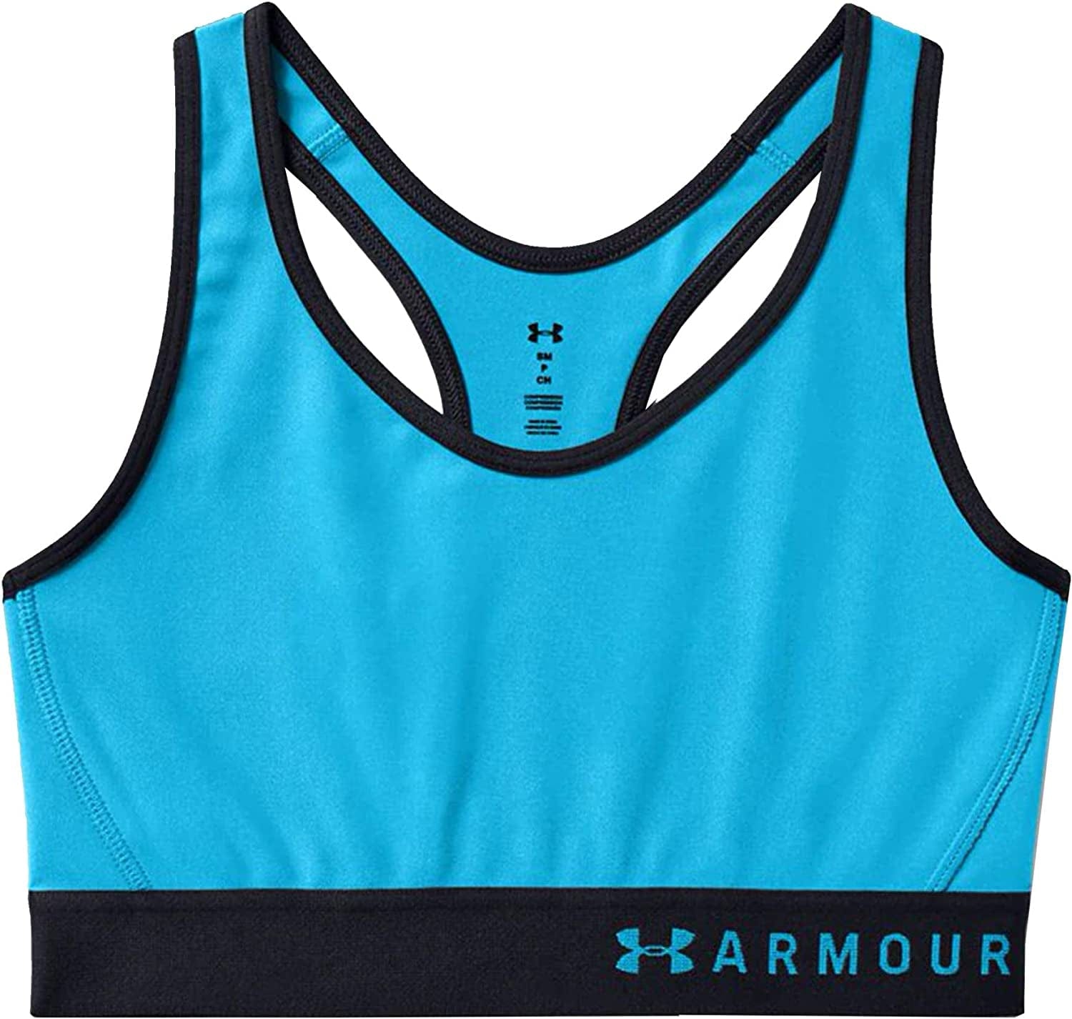 Women'S Mid Keyhole Sports Bra Equator Blue (417)/Blue Topaz / Medium