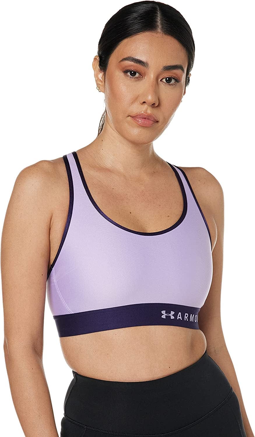 Women'S Mid Keyhole Sports Bra Slate Purple (585)/Slate Purple / Medium
