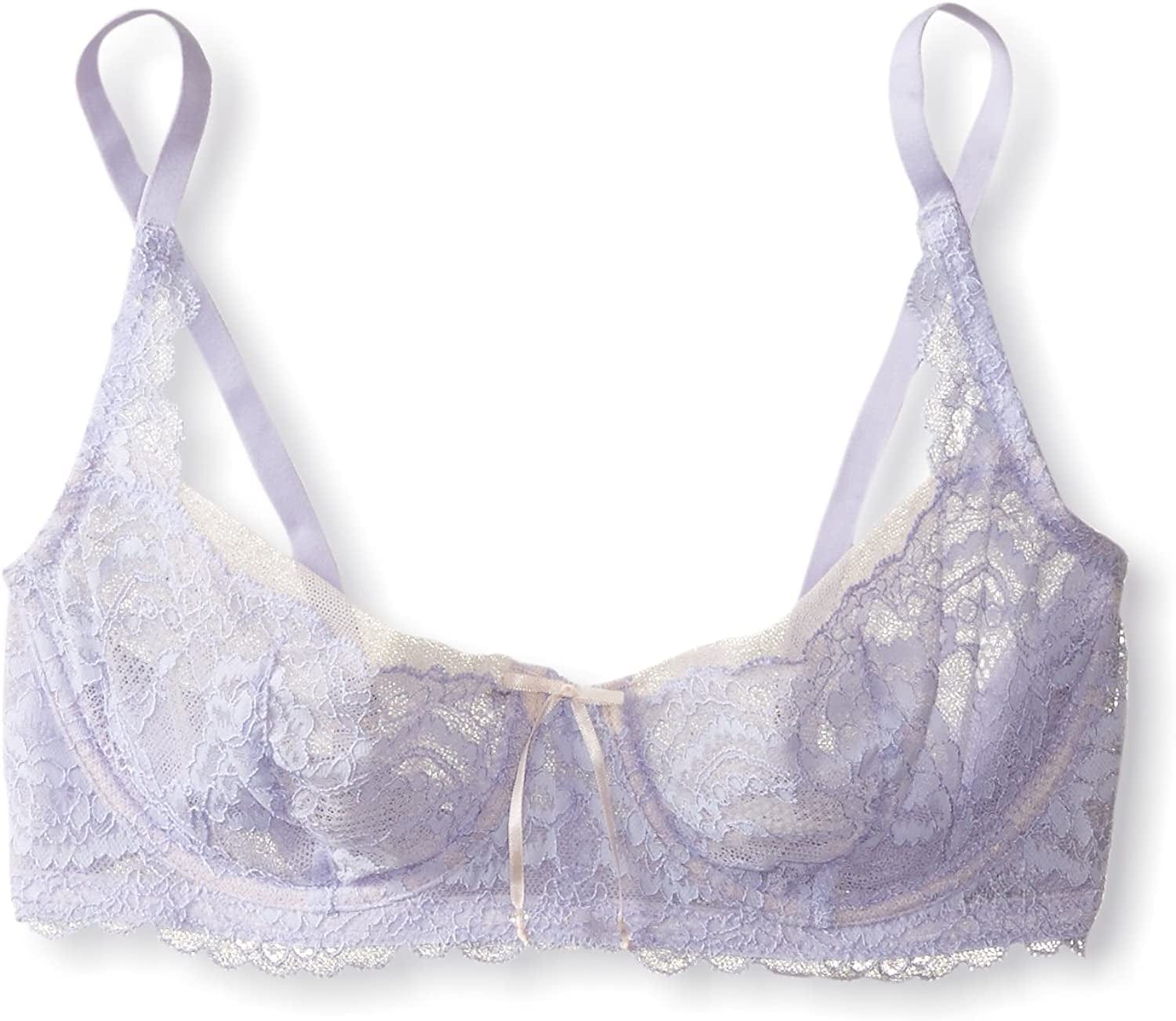 Women'S Minx Unlined Balconette Bra 1733100 Sugarplum/Blush / 36B