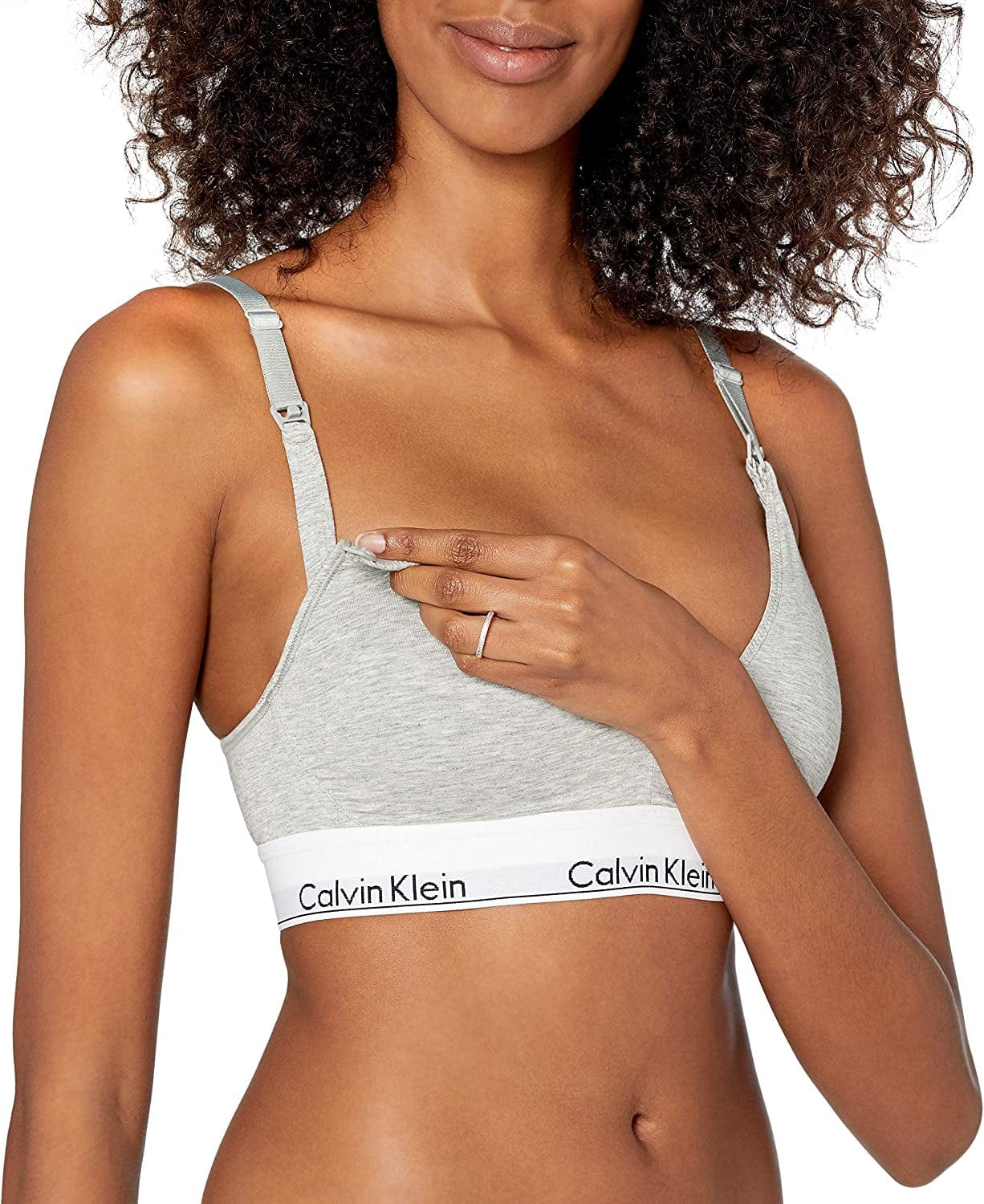 Women'S Modern Cotton Lightly Lined Triangle Nursing Bra