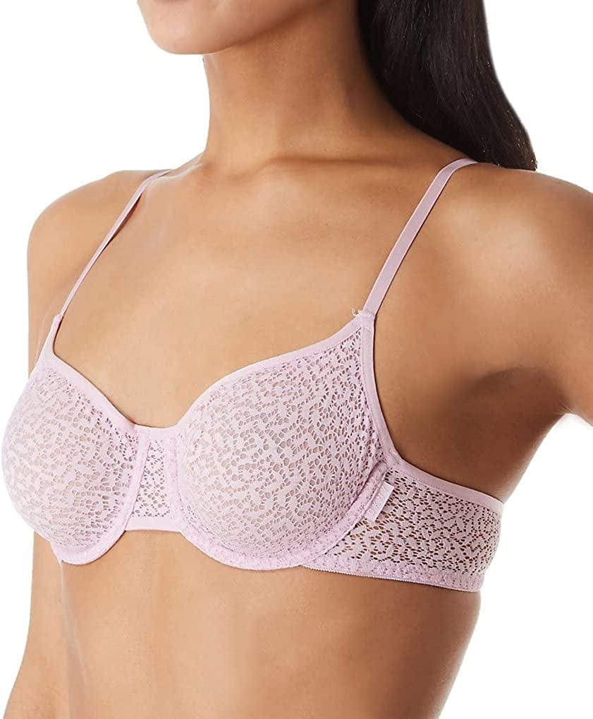 Women'S Modern Lace Unlined Demi Bra Viola / 38C