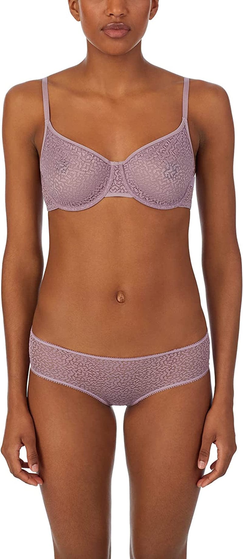 Women'S Modern Lace Unlined Demi Bra Elderberry / 32D