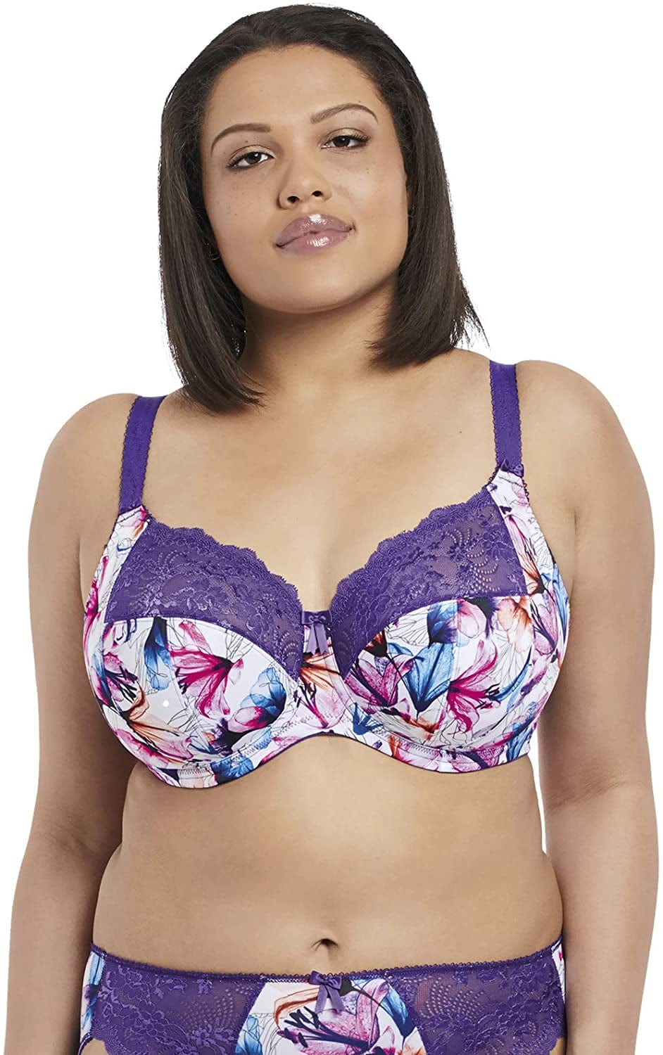 Women'S Morgan Banded Underwire Stretch Lace Bra Lily / 42DD
